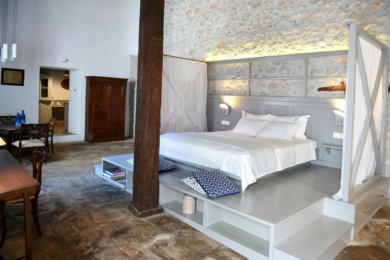 Keresbino Hydra Manor House Vila Exterior foto