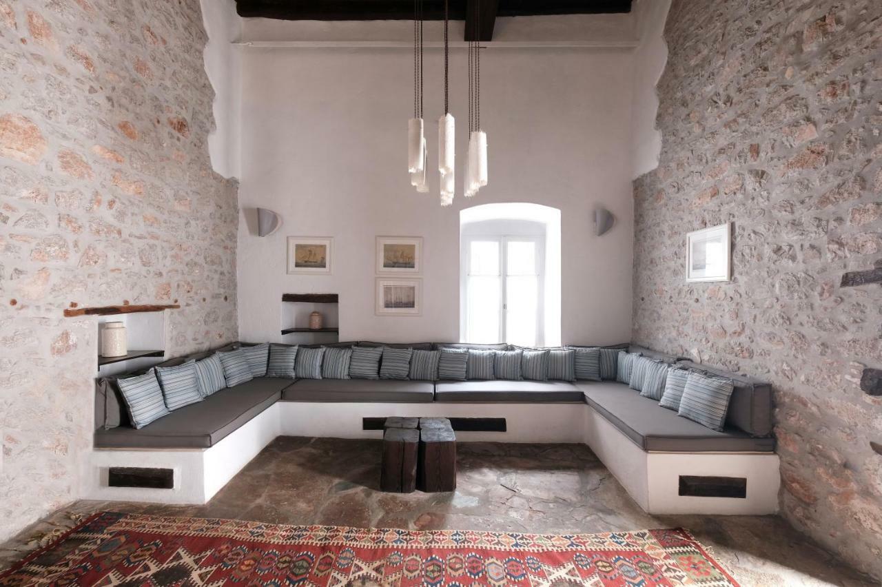 Keresbino Hydra Manor House Vila Exterior foto